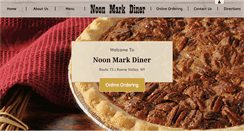 Desktop Screenshot of noonmarkdiner.com